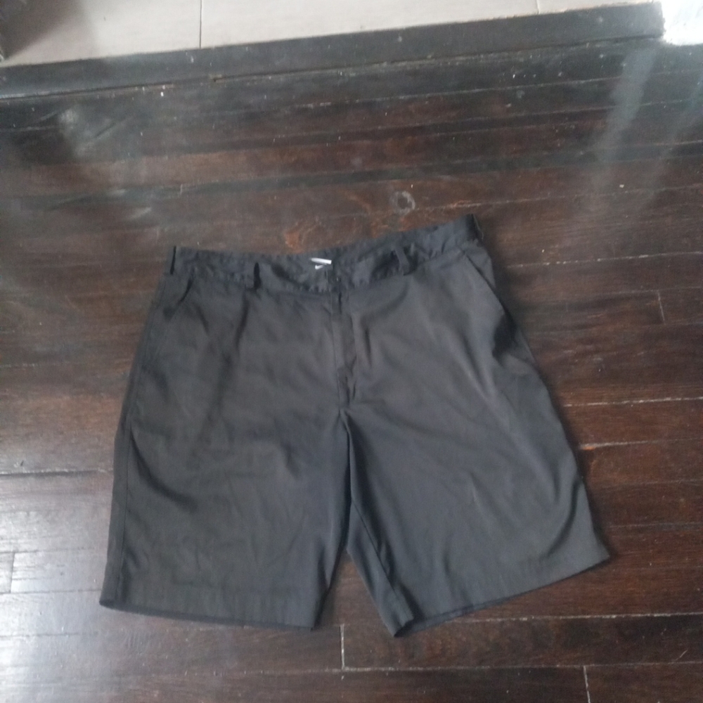 Nike Golf Dri Fit Color Black Men Shorts Size 40 Color Black Button Cozy Comfort